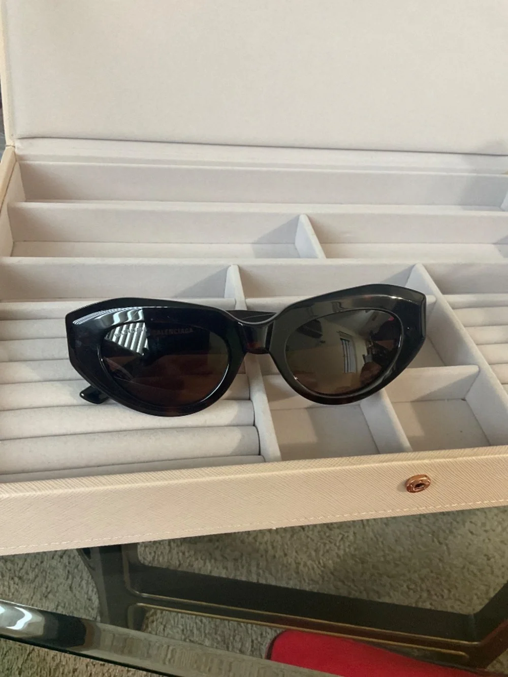Balenciaga BB0236S Havana/Brown (002) Sunglasses